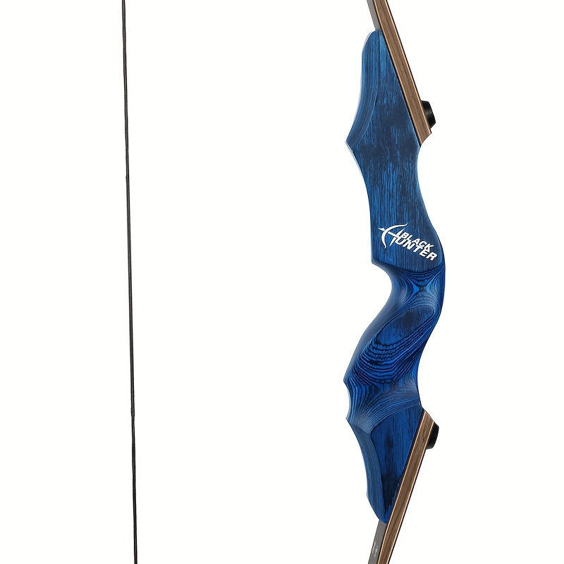 Black Hunter 50lb Detachable Bow – 60in, Blue Handle