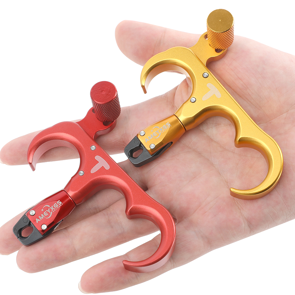 360° Rotation Aluminum Alloy Release Aid Adjustable for L/R Hands
