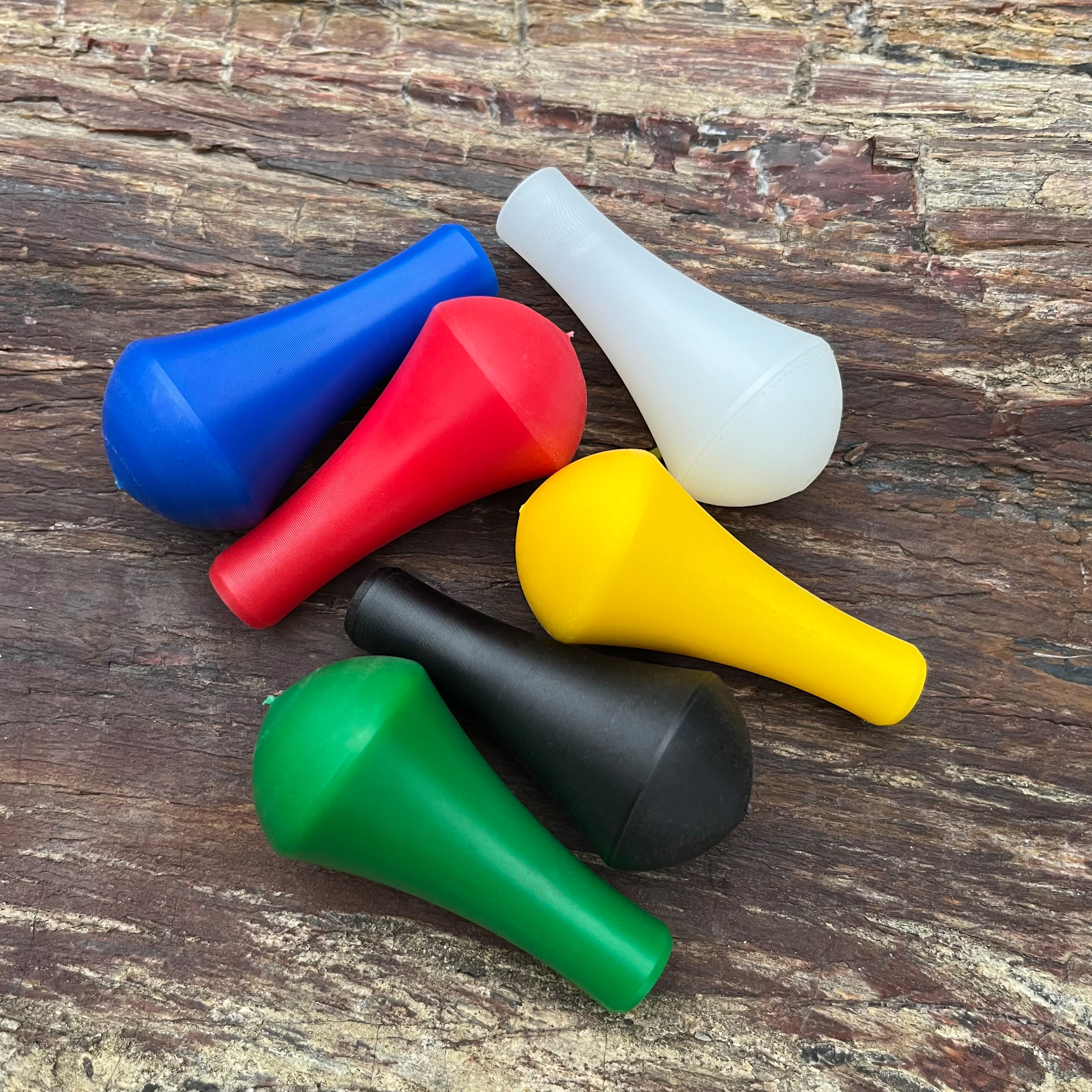 Archery Safety Target Points Nylon Blunt Tips for OD 8mm Arrow Shaft 12-Pack