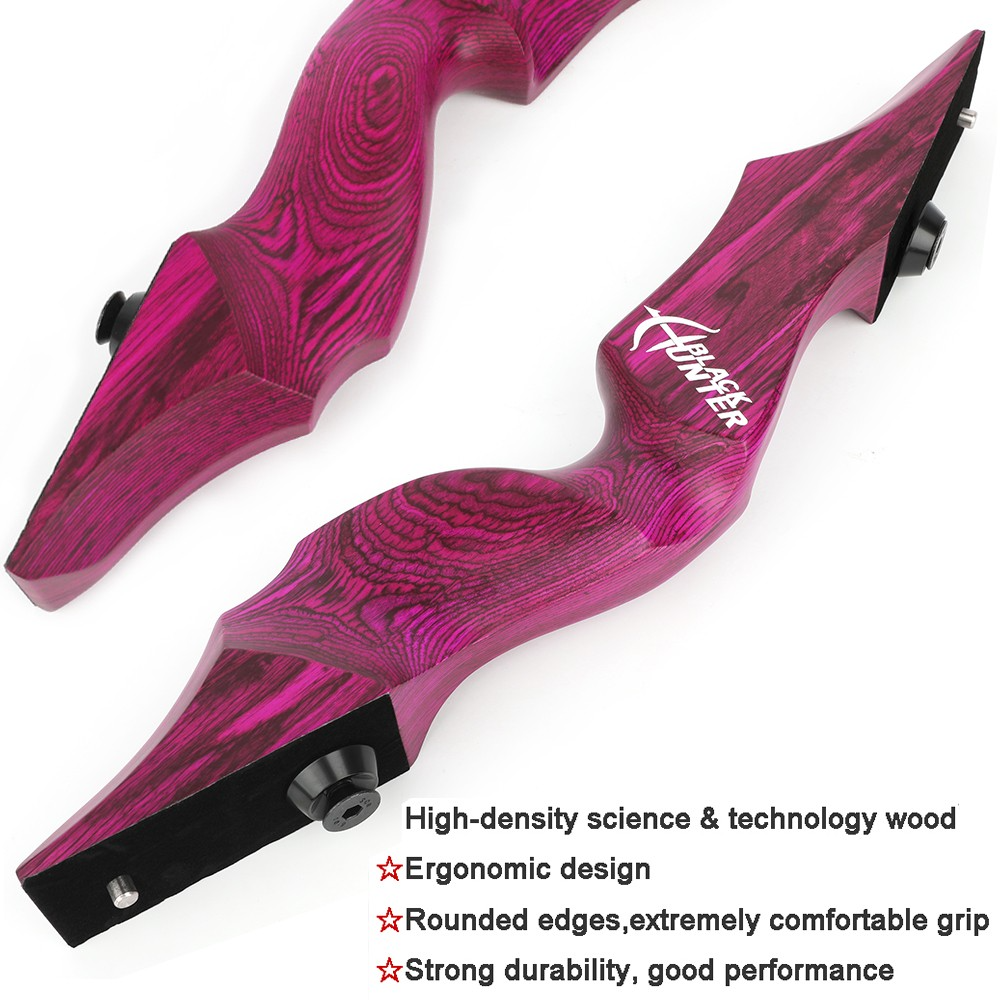 BLACK HUNTER 60'' Takedown Recurve Bow 20-60lbs RH LH