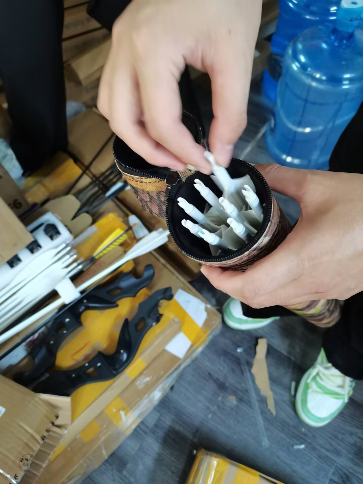 Camouflage Arrow Tube – 86.1cm Archery Quiver