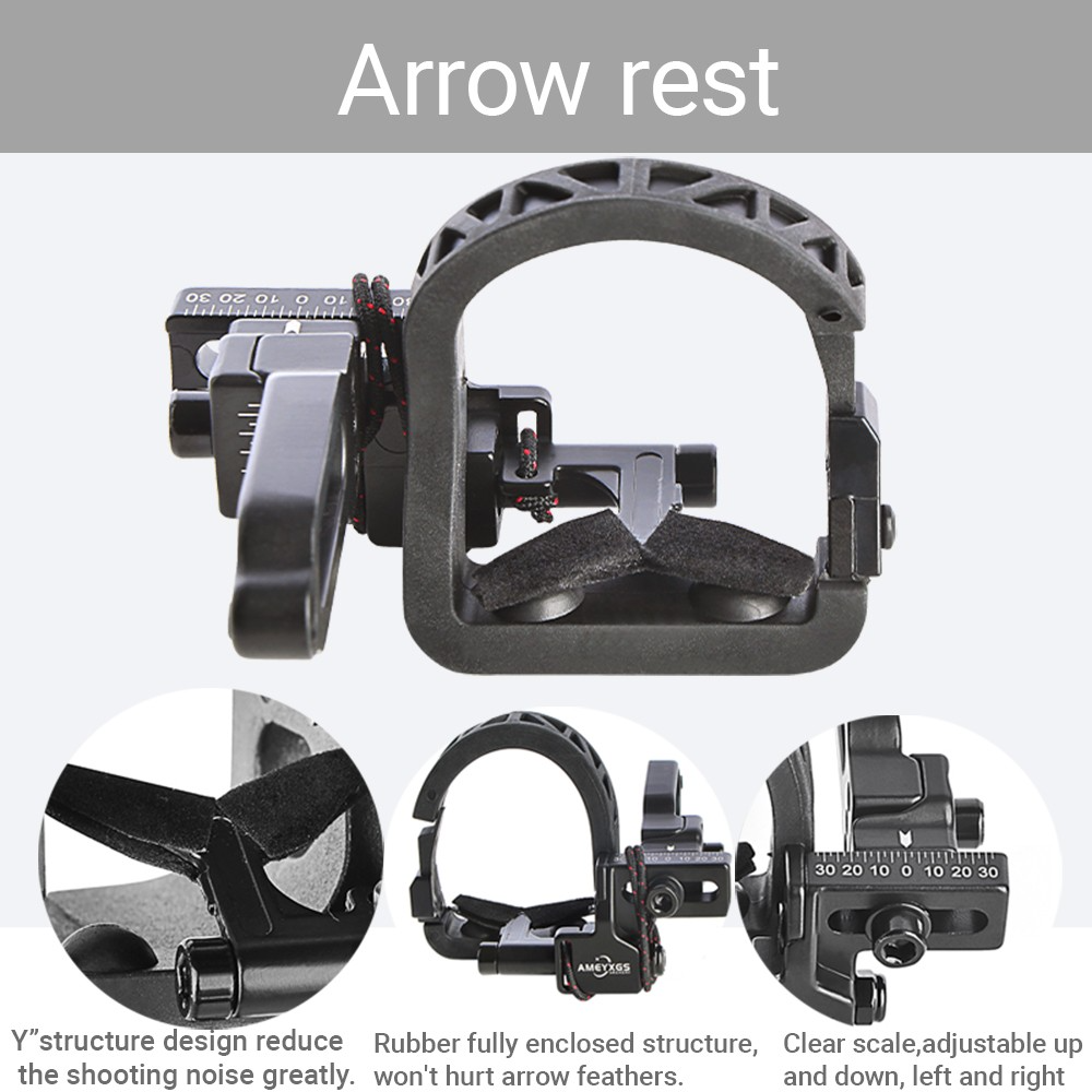 Right-Hand Drop Away Aluminum Arrow Rest