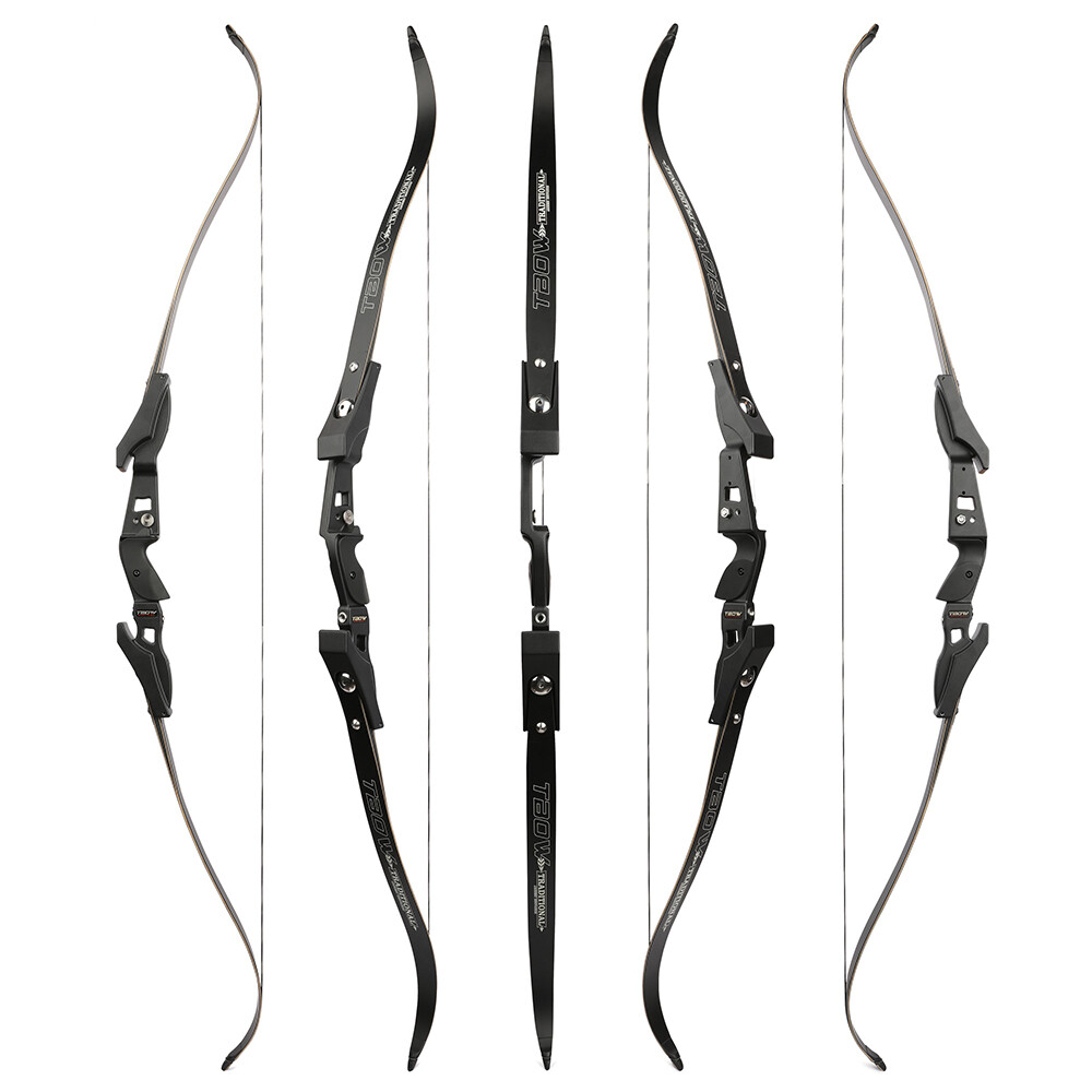 TBOW B3 62 inch Hunting Recurve Bow Kit 25-65lbs