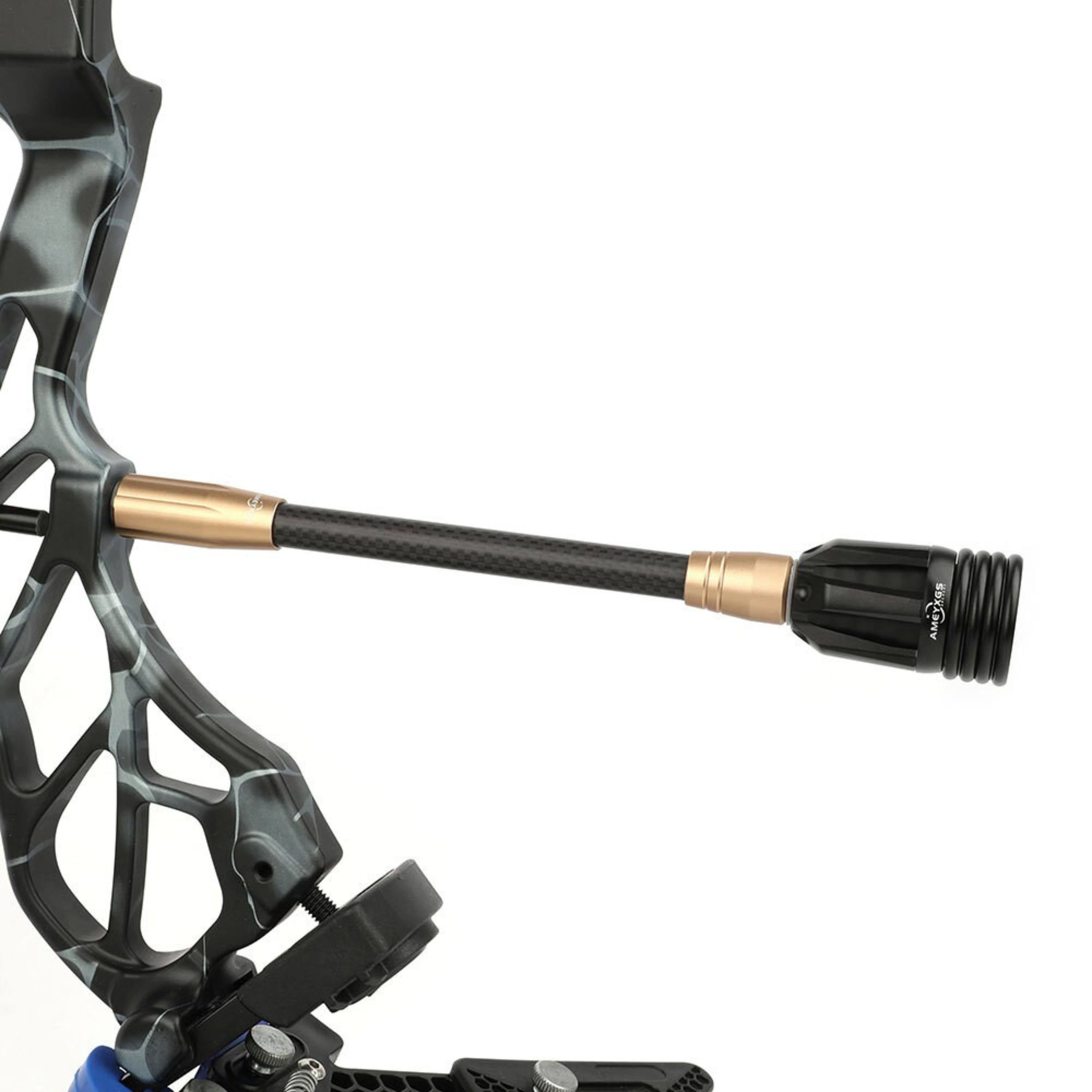 Archery Balance Bar 6" 8" 10" 12" stabilizer 3K Carbon Rod Compound Bow Shooting