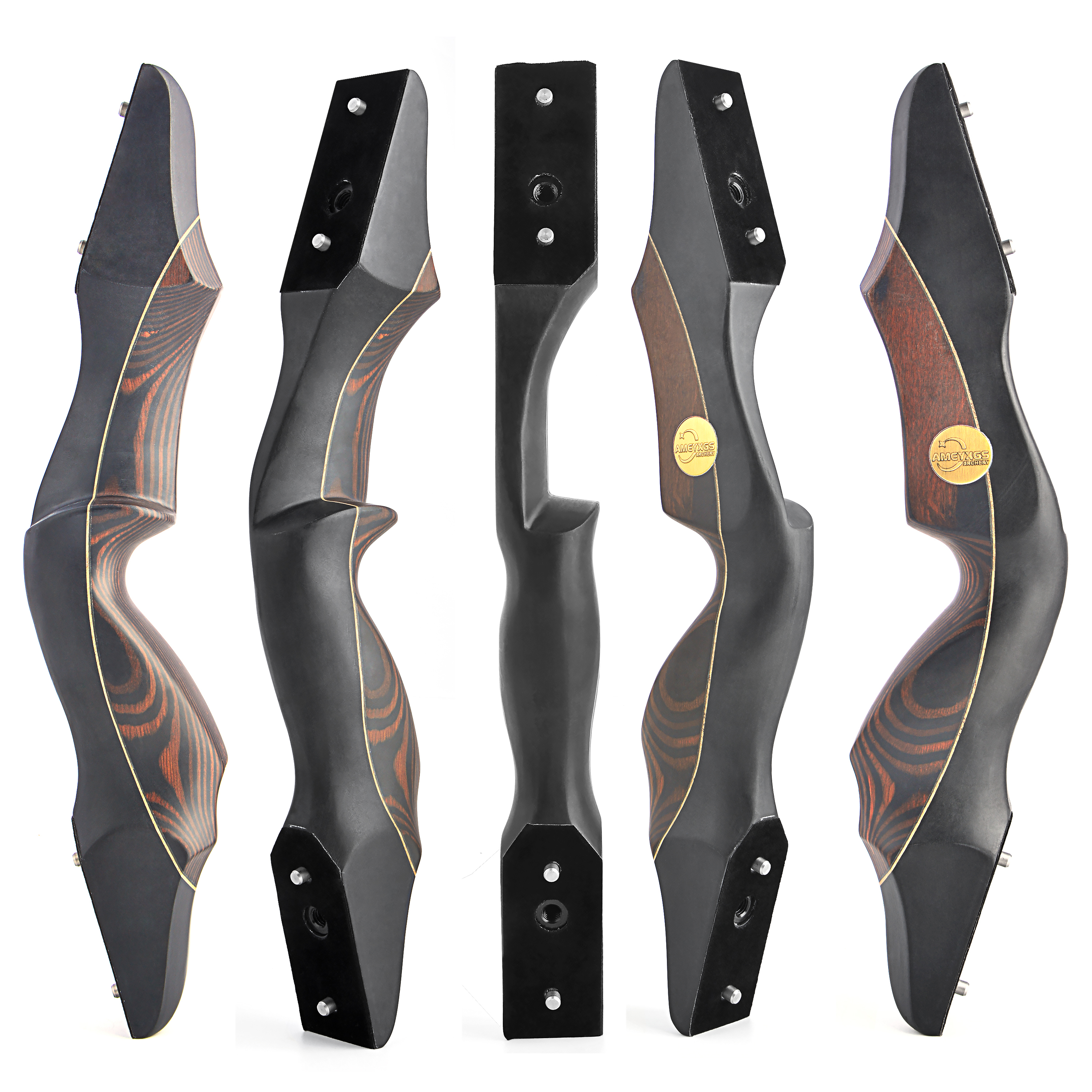 60" Takedown Recurve Bow (30/55/60 lbs) with Action Wood Riser