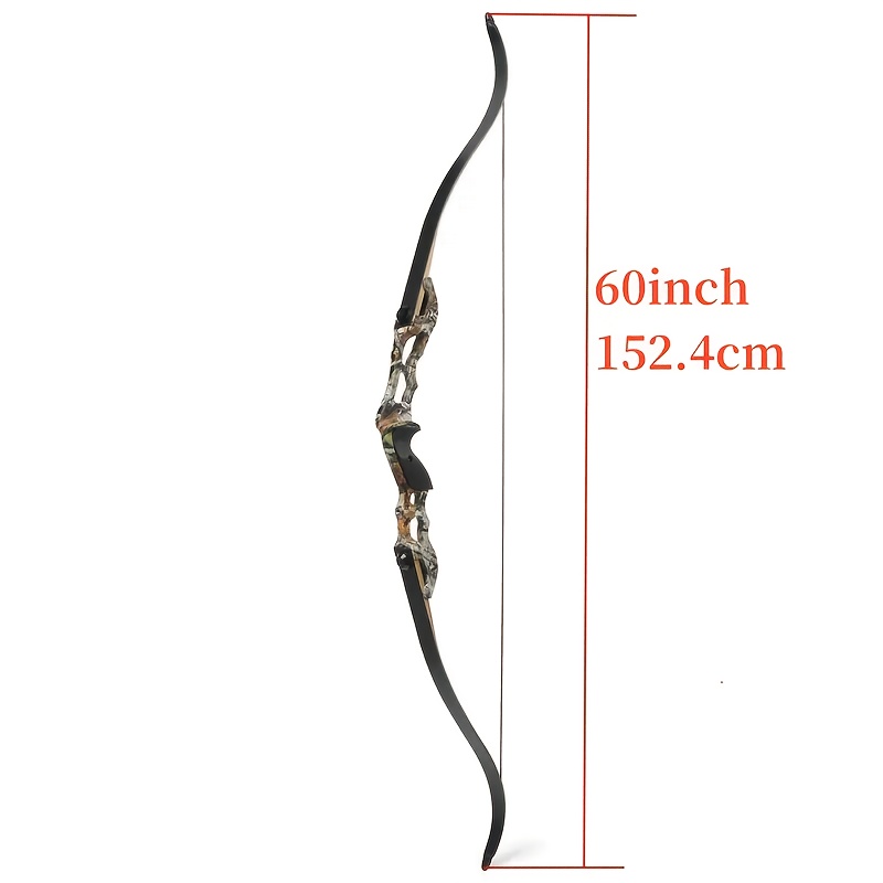 50lb 60-Inch Take-Down Recurve Bow Set – Aluminum Riser