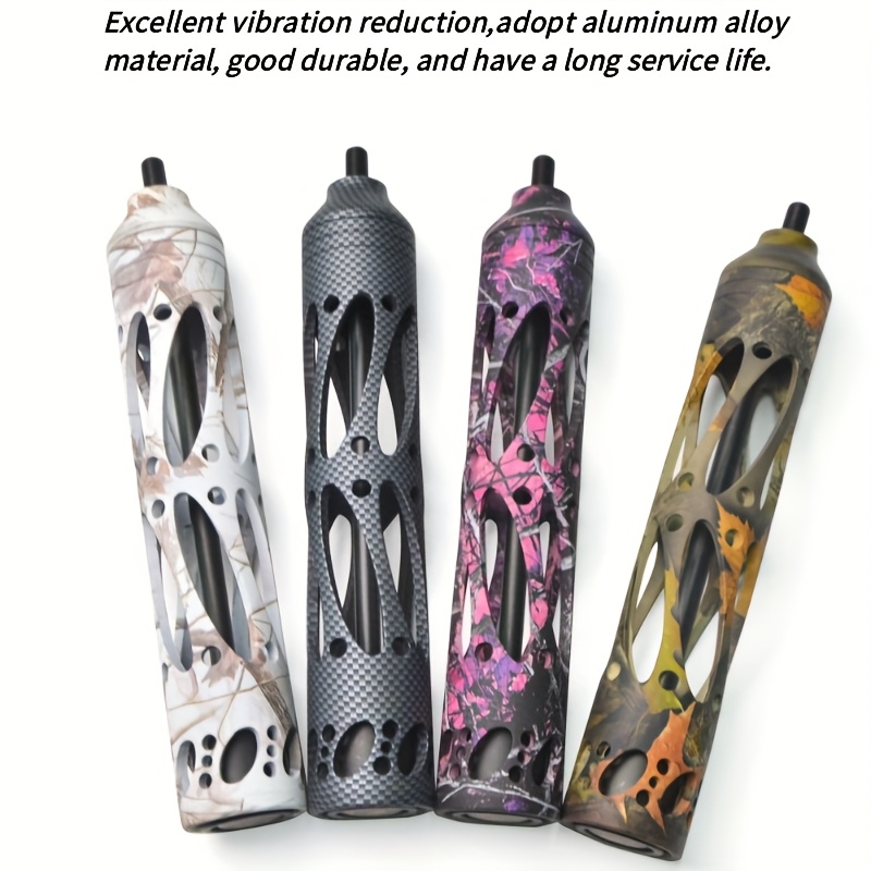 1pc 8inch Compound Bow Shock Absorber Rod Aluminium Alloy Material Bow Stabiliser