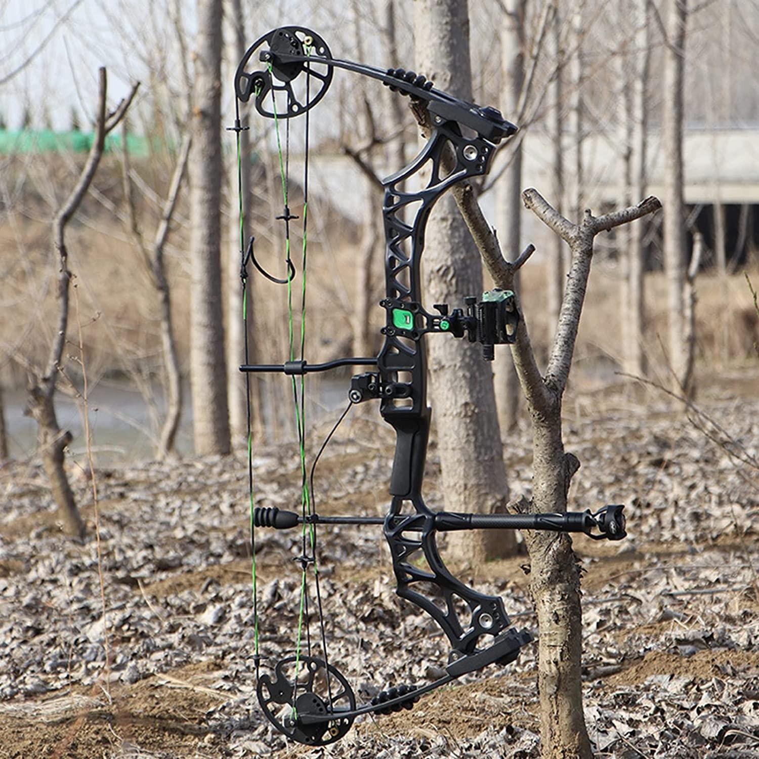 JUNXING M129 Compound Bow Set 30-70lbs Huting RH