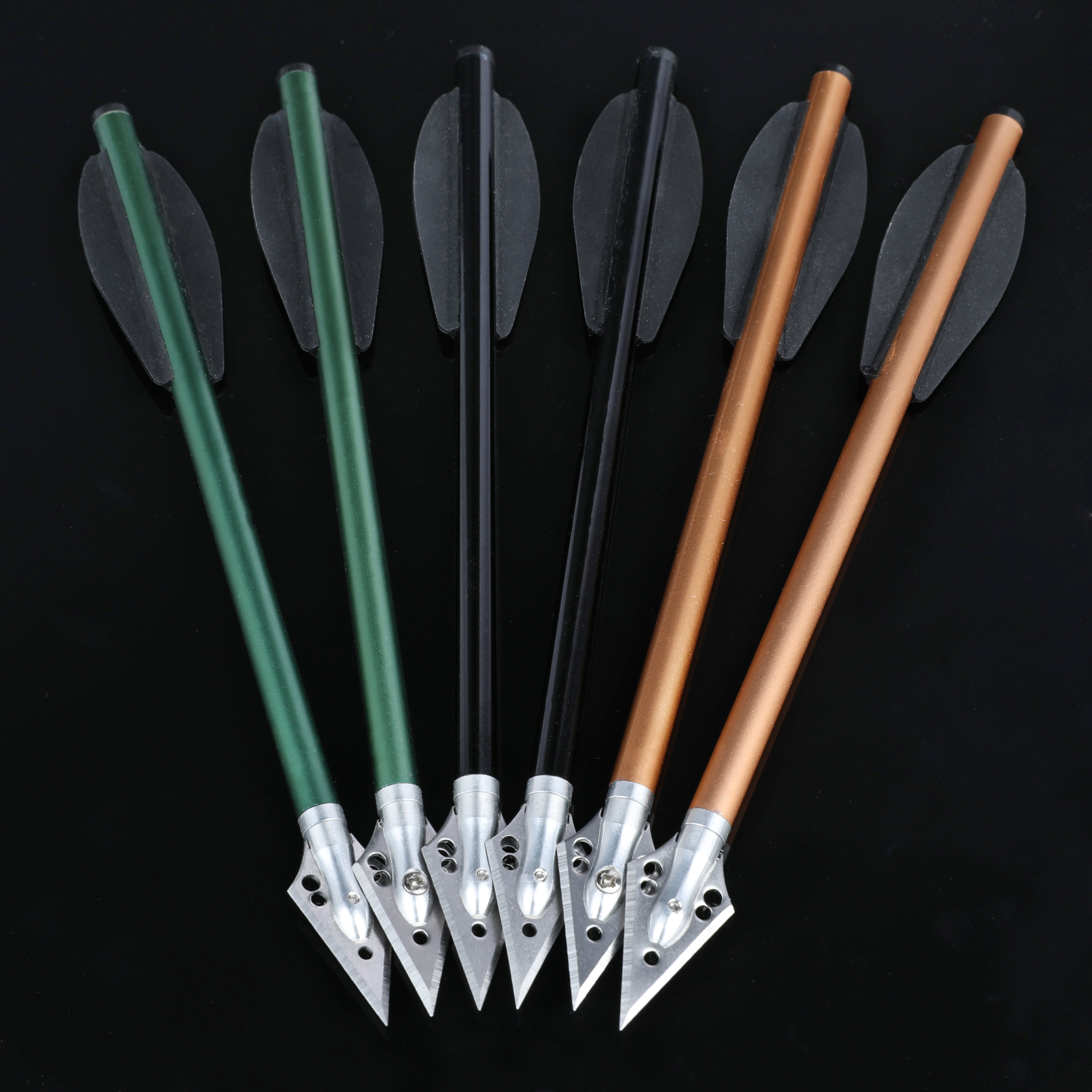 SHARROW Mini Bow Arrow Bolts 6.3" Aluminum Arrow Archery 24X