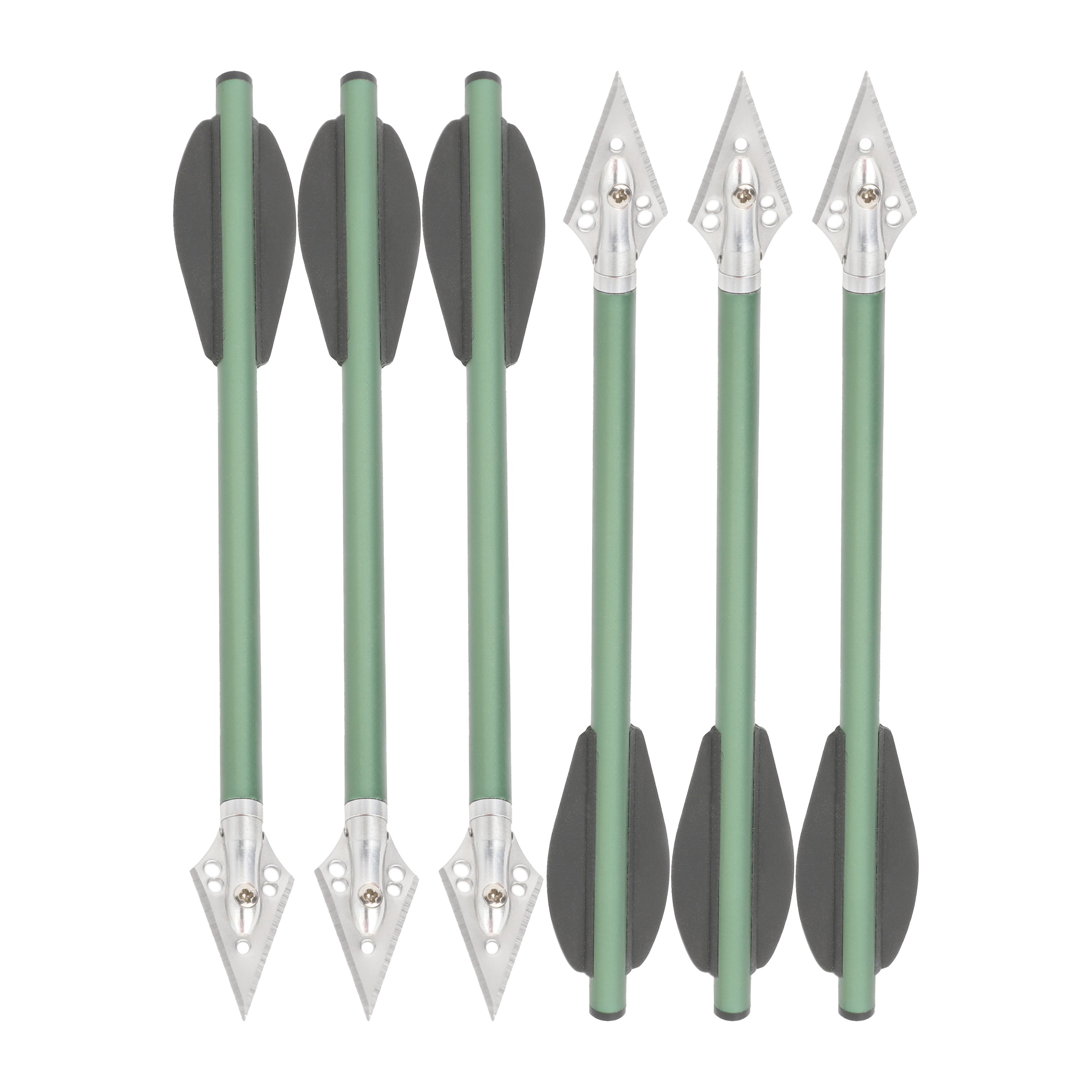 SHARROW Mini Bow Arrow Bolts 6.3" Aluminum Arrow Archery 24X