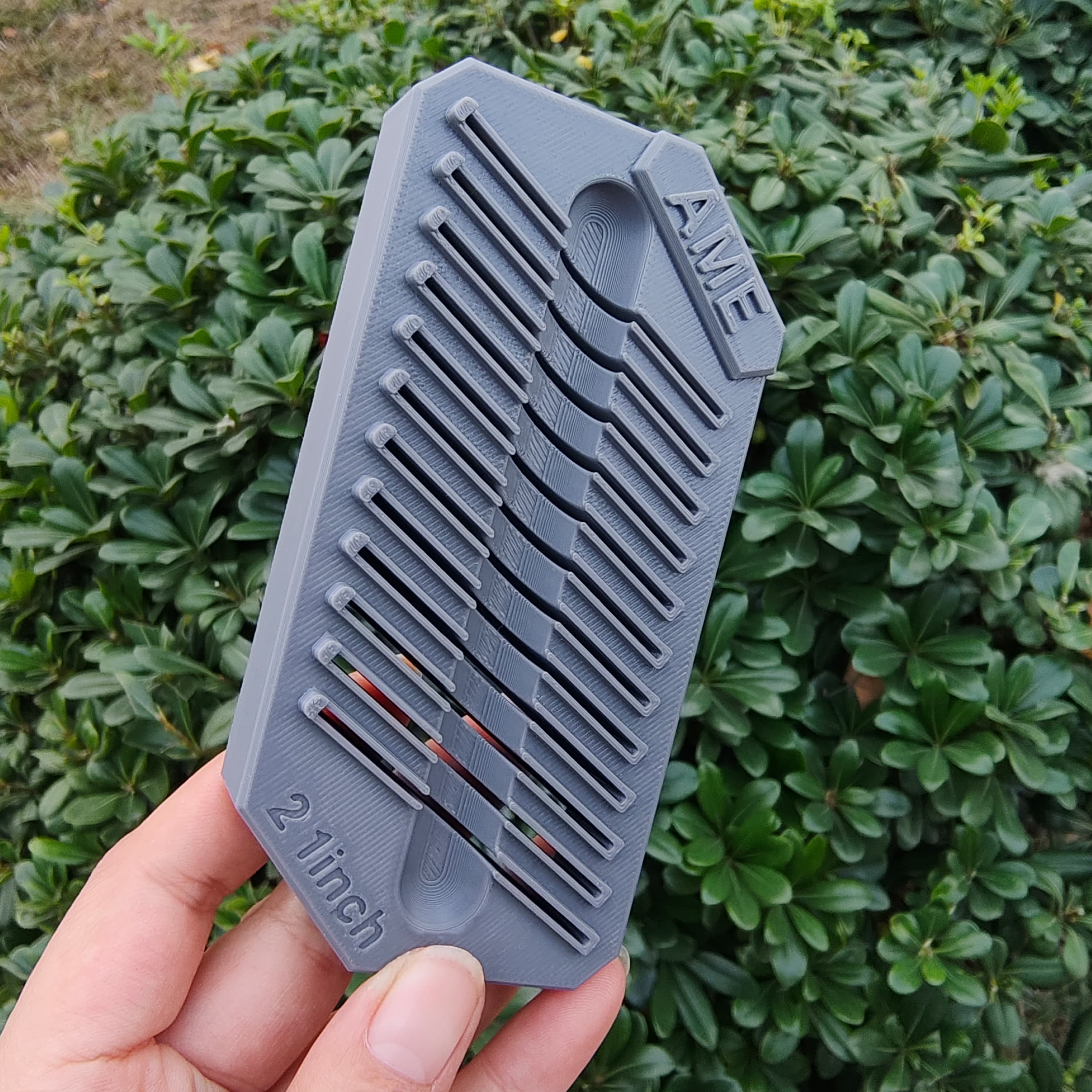 2" Fletching Adhesive Board for Arrow Feather Alignment