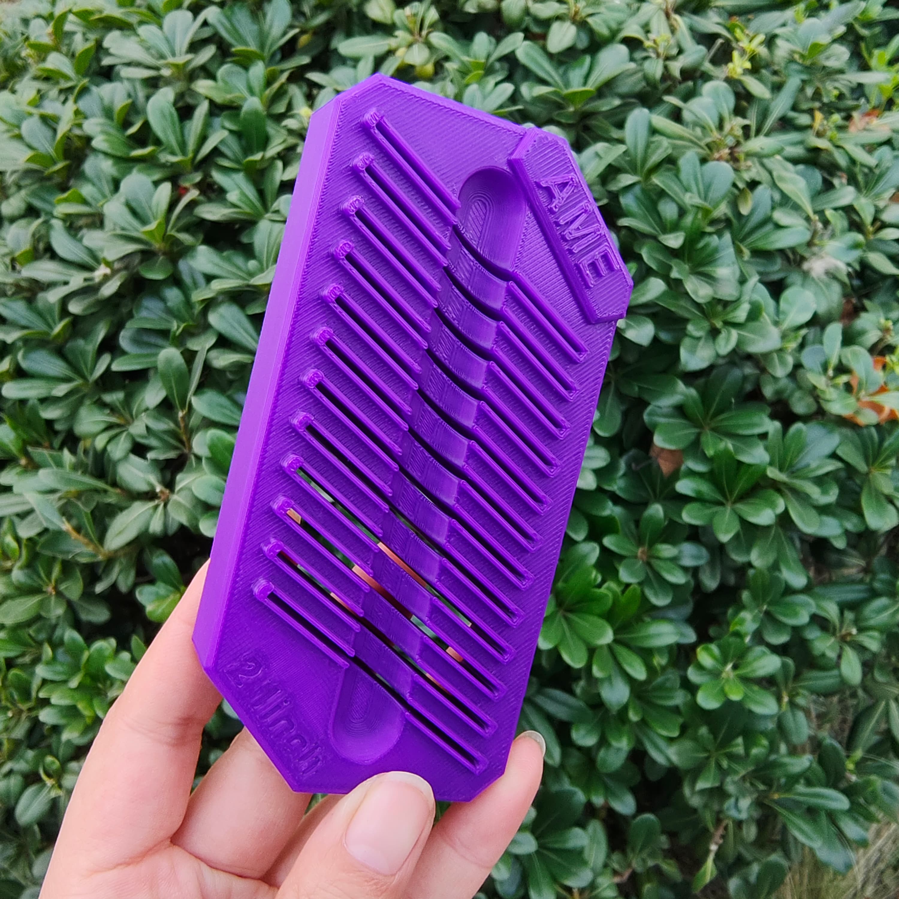 2" Fletching Adhesive Board for Arrow Feather Alignment