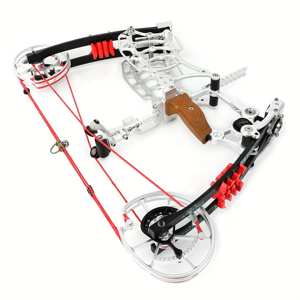 7075 Aluminum Dual-Purpose Compound Bow – 30-70lb Adjustable