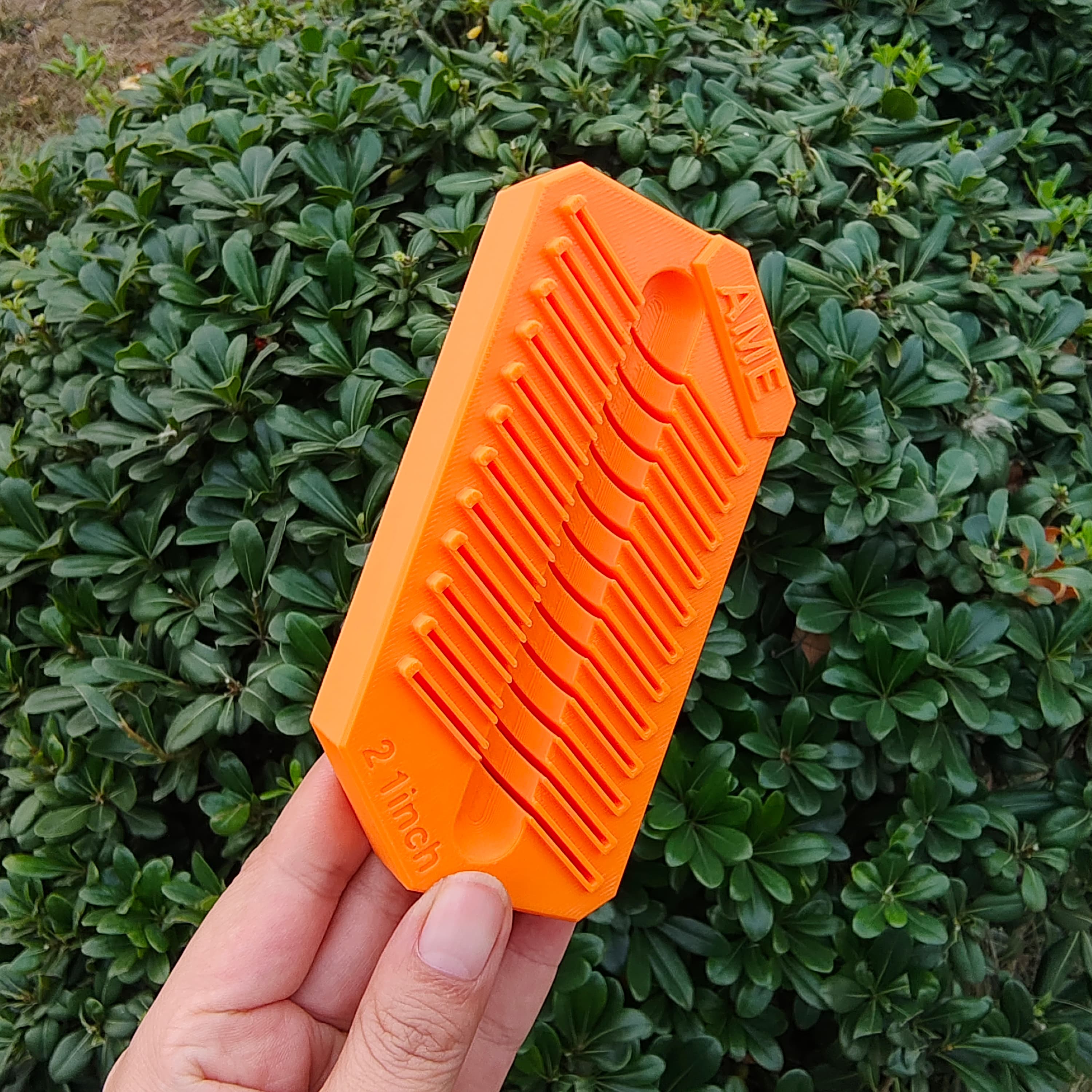 2" Fletching Adhesive Board for Arrow Feather Alignment