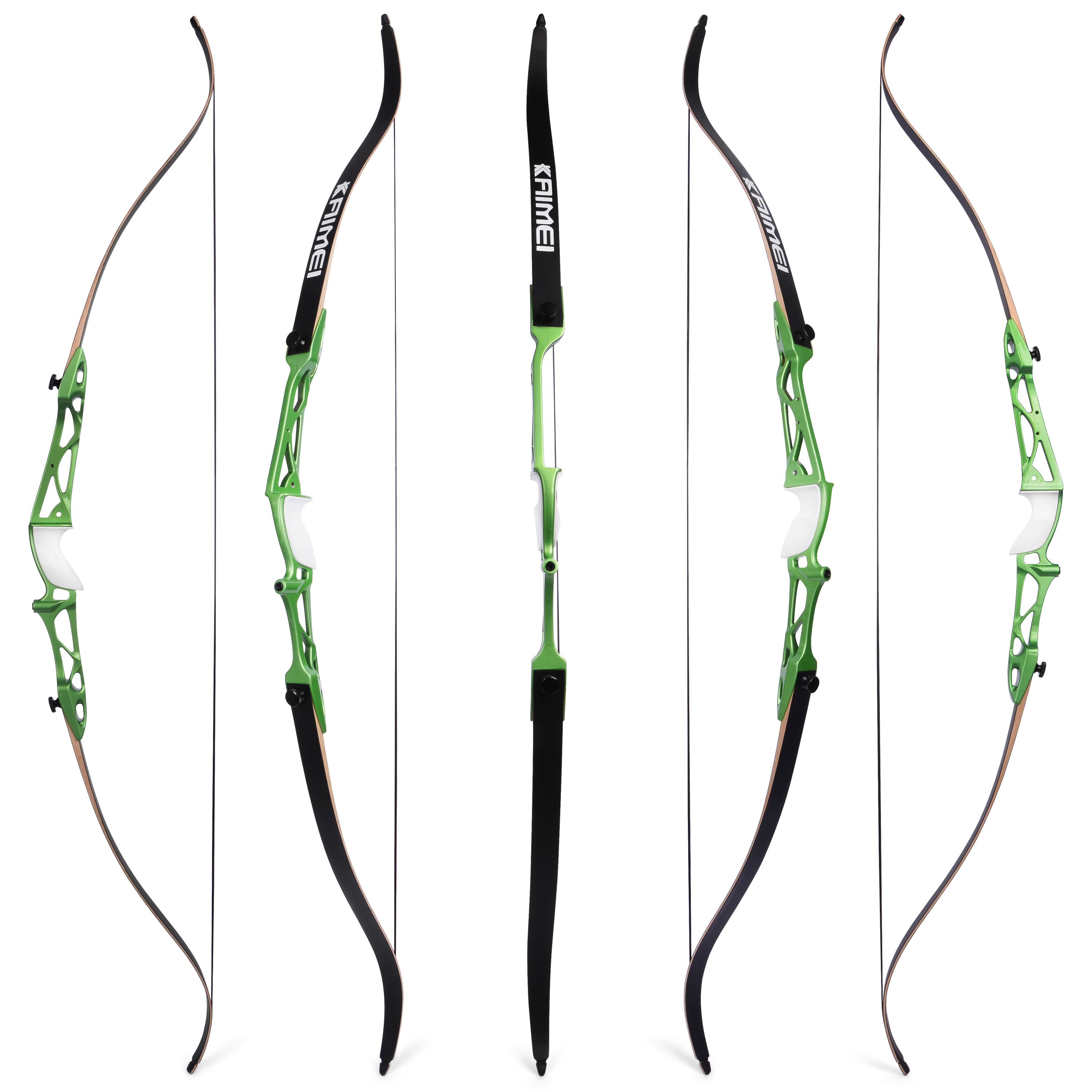 KAIMEI 66" 68" 70" Recurve Bow Takedown Bow 12-40# @28"