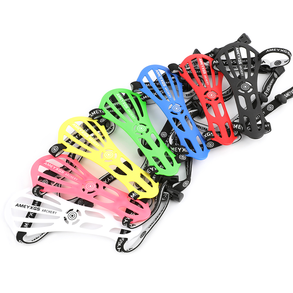 AME Archery Arm Guard Lightweight Nylon Forearm Protector 7 Colors