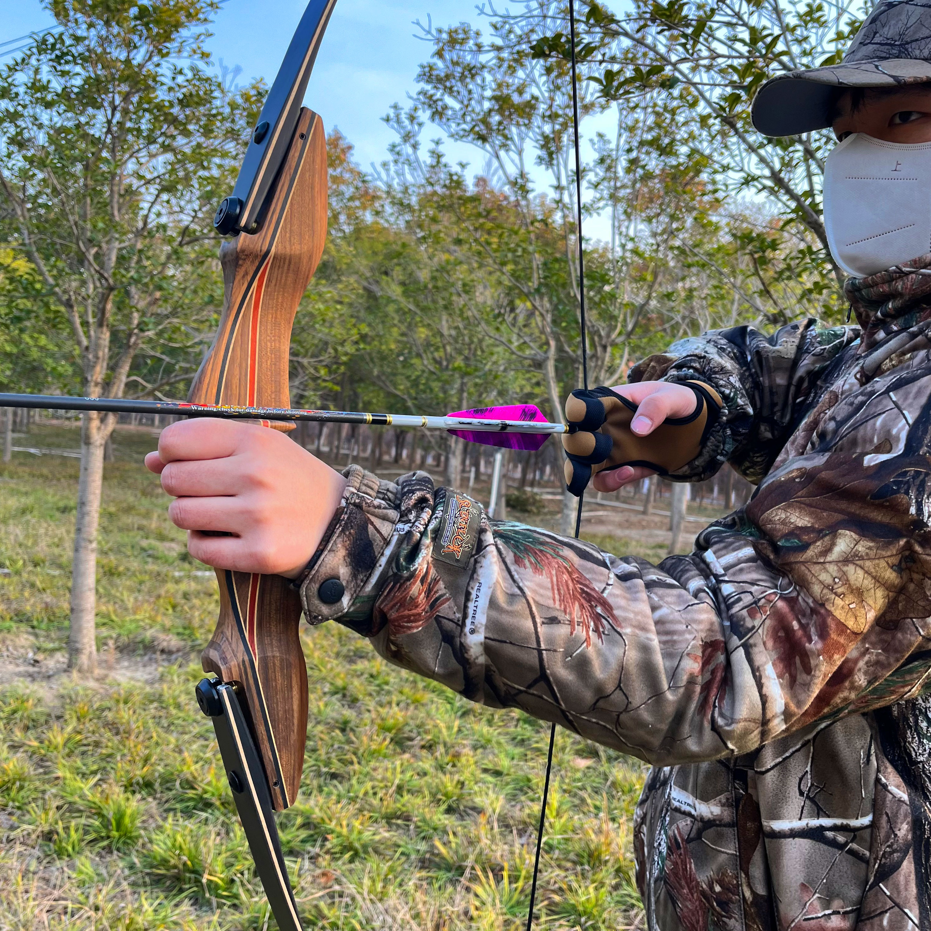 Kaimai 710 Takedown Recurve Bow 30-60lbs with Full Archery Set