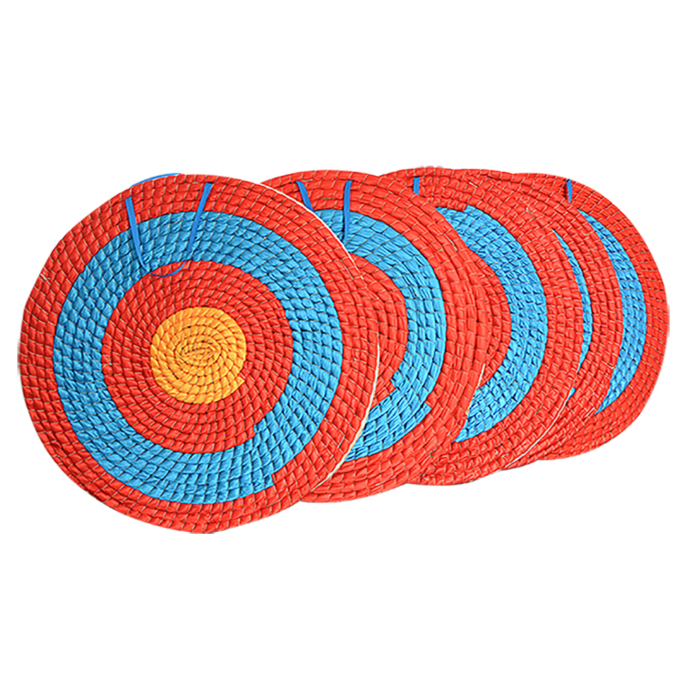 Handmade Straw Archery Target – 55cm Diameter, 1-5 Layers | Durable Traditional Arrow Target