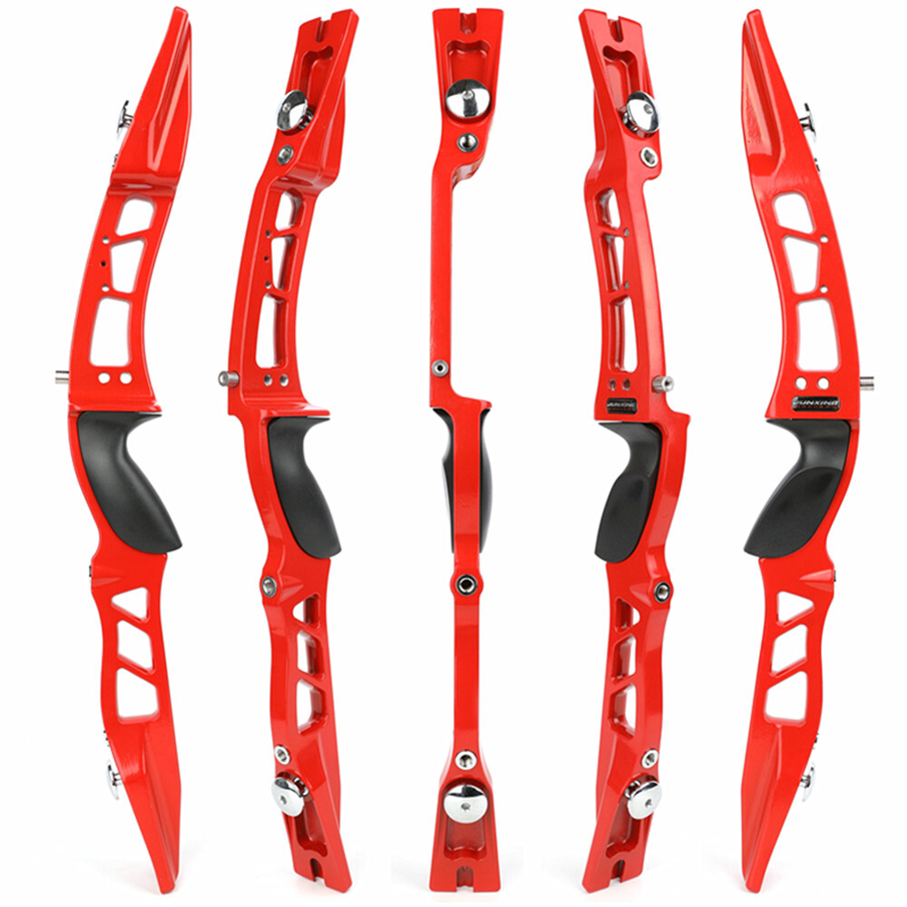 JUNXING F167 ILF Recurve Bow 40lbs Red Set