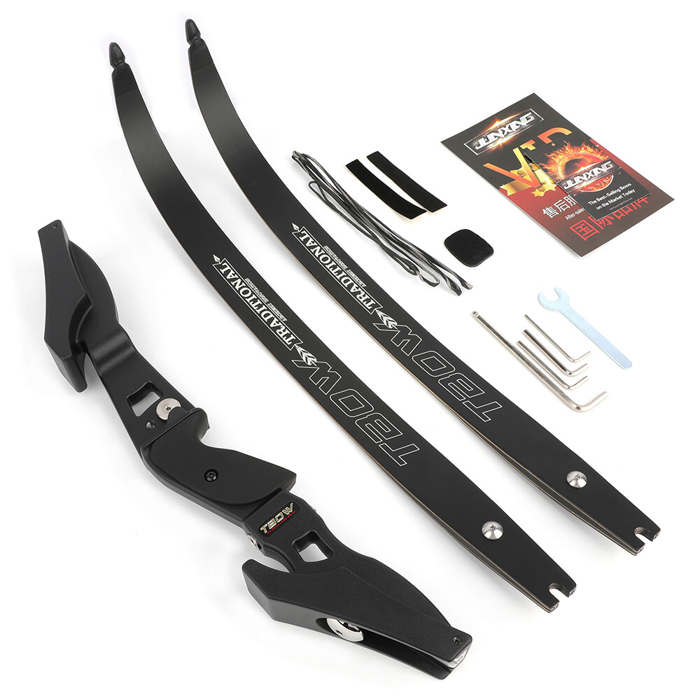 TBOW B3 62 inch Hunting Recurve Bow Kit 25-65lbs