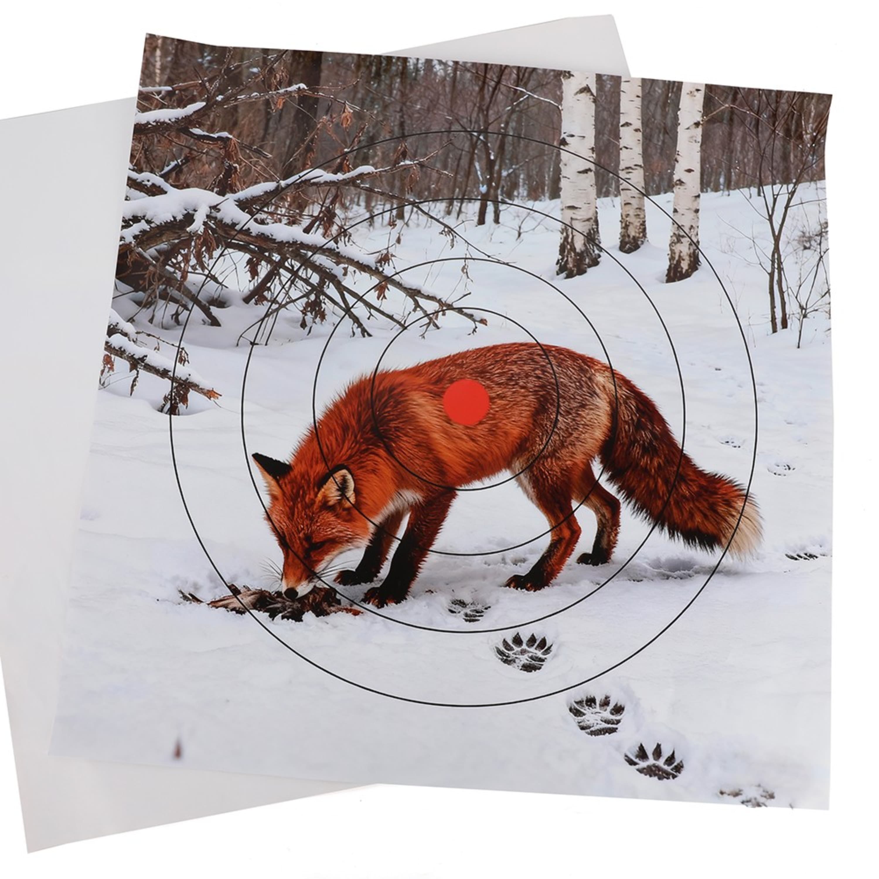 40x40cm Archery Target Paper Face Animal Arrow Bow Shooting 