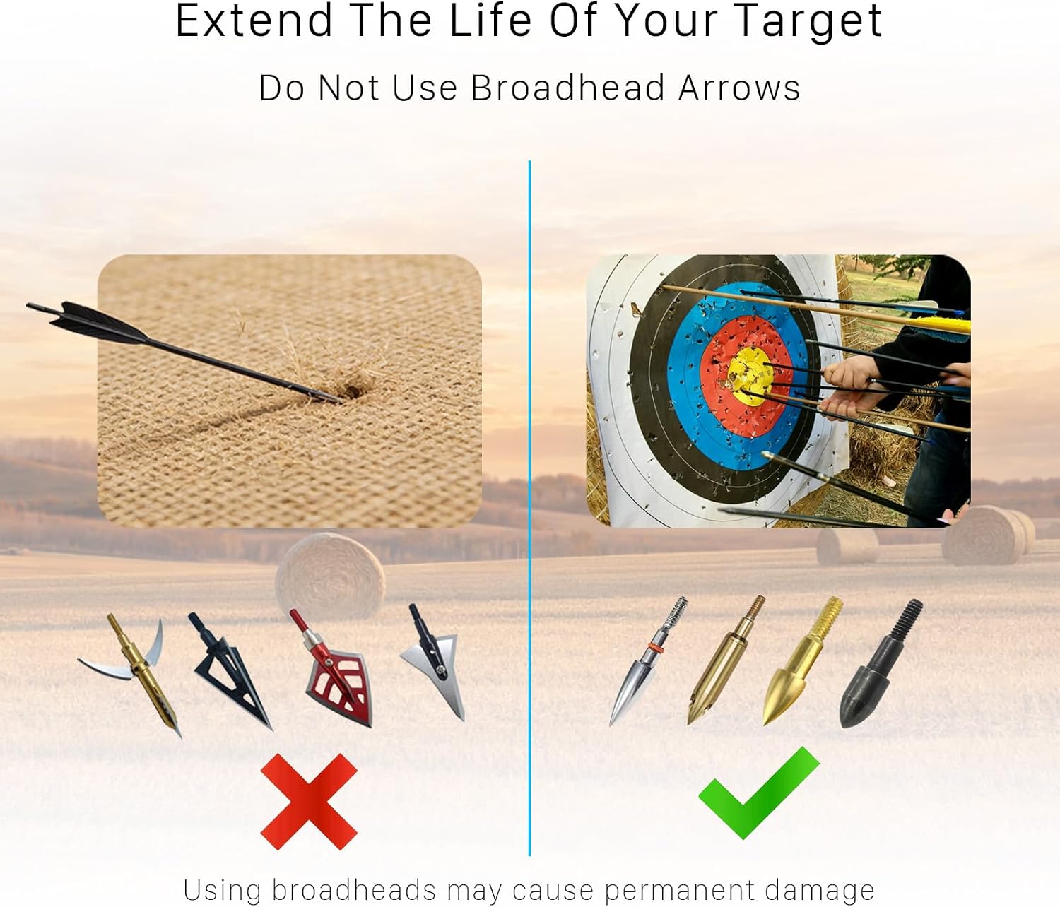 NEW Straw Archery Target for Field Hunting Tool 