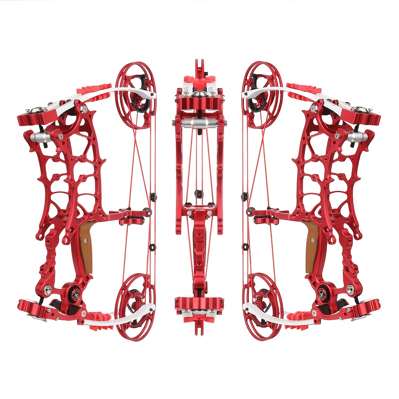 Little Monster Red Compound Bow – 30-75lb Adjustable Draw