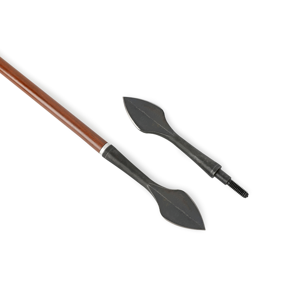 10 pcs Broadheads Traditional Arrowhead Screw Tip Point Arrows Crossbow Archery Hunting