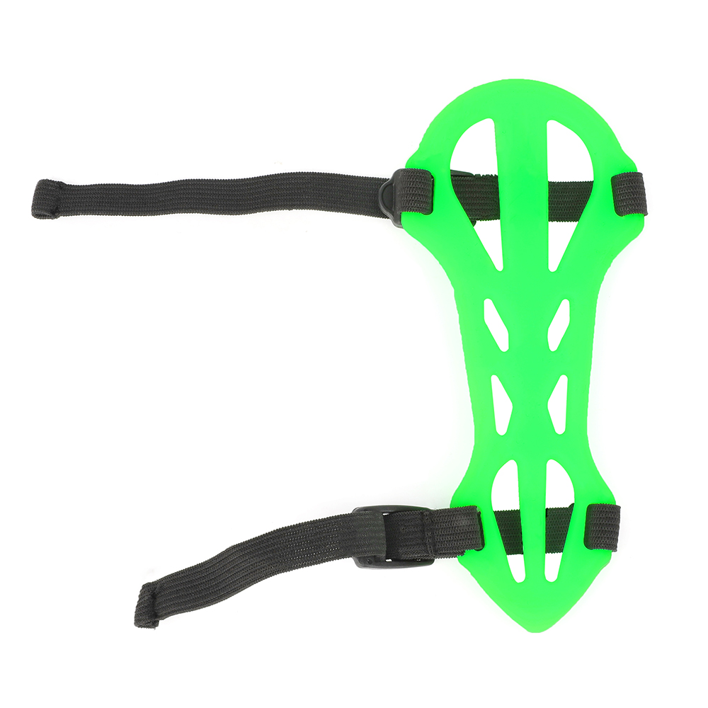 Soft Silicone Arm Guard Adjustable Archery Protector – 4 Colors