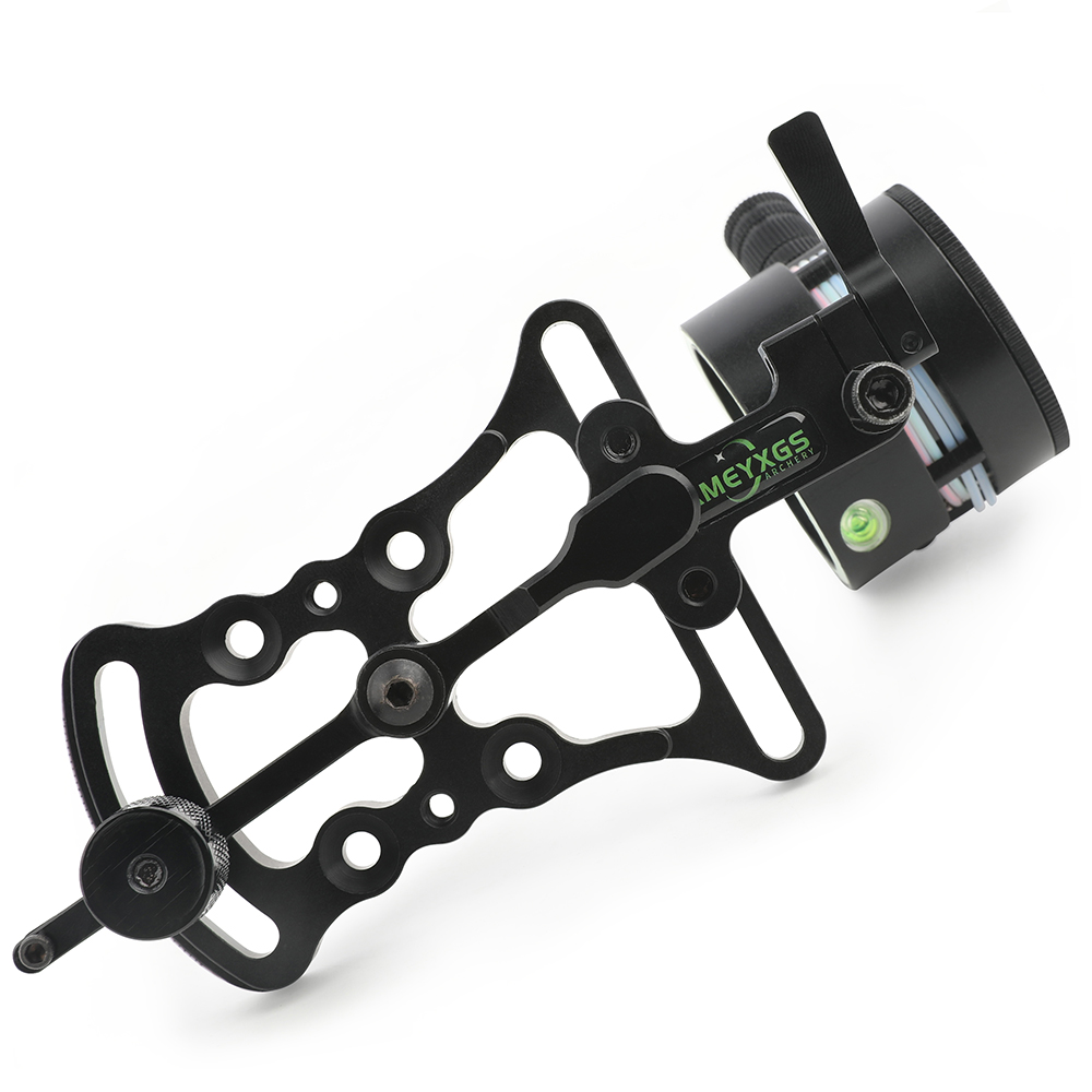 AME Dual-Lever 2-Pin Bow Sight Black CNC Aluminum