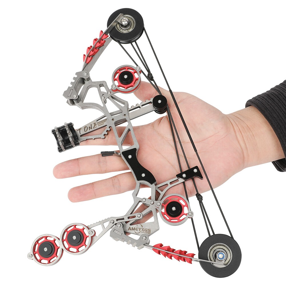 Mini Compound Bow Kit 10lbs with 8 Arrows