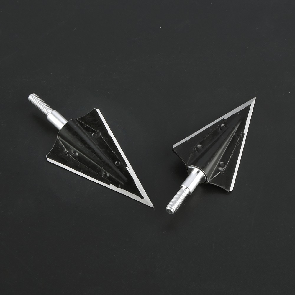 125gr Archery Hunting Broadheads Iron Arrow Tips 6/12pcs
