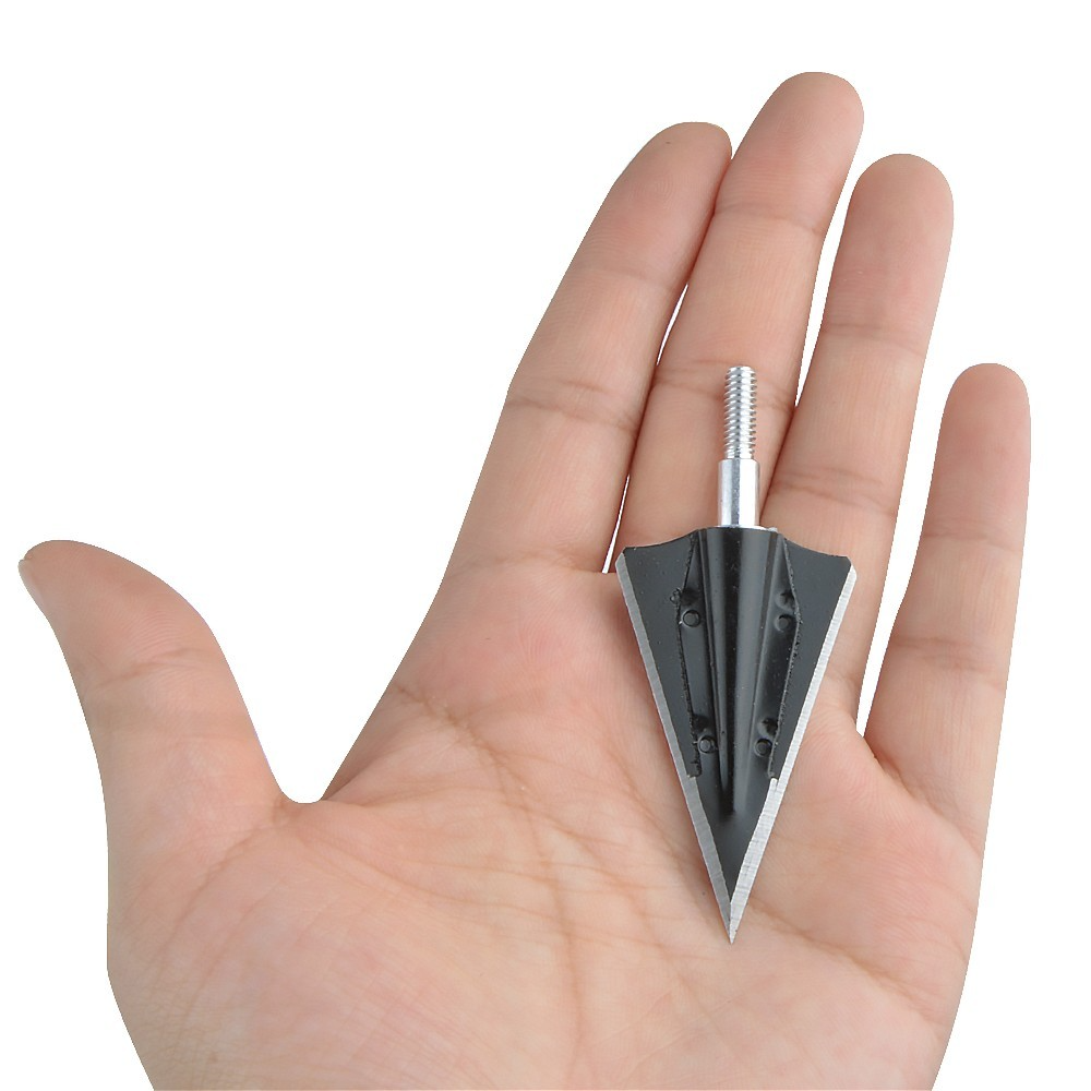 125 Grain Archery Hunting Arrowheads – 6/12pcs Iron Tips