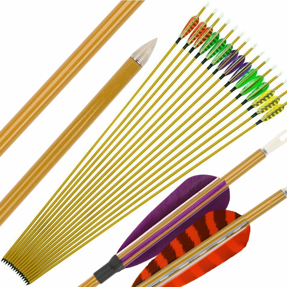 Carbon Arrows – 3 Inch Turkey Feathers, Spine 900, 31 Inch Length, 6/12pcs