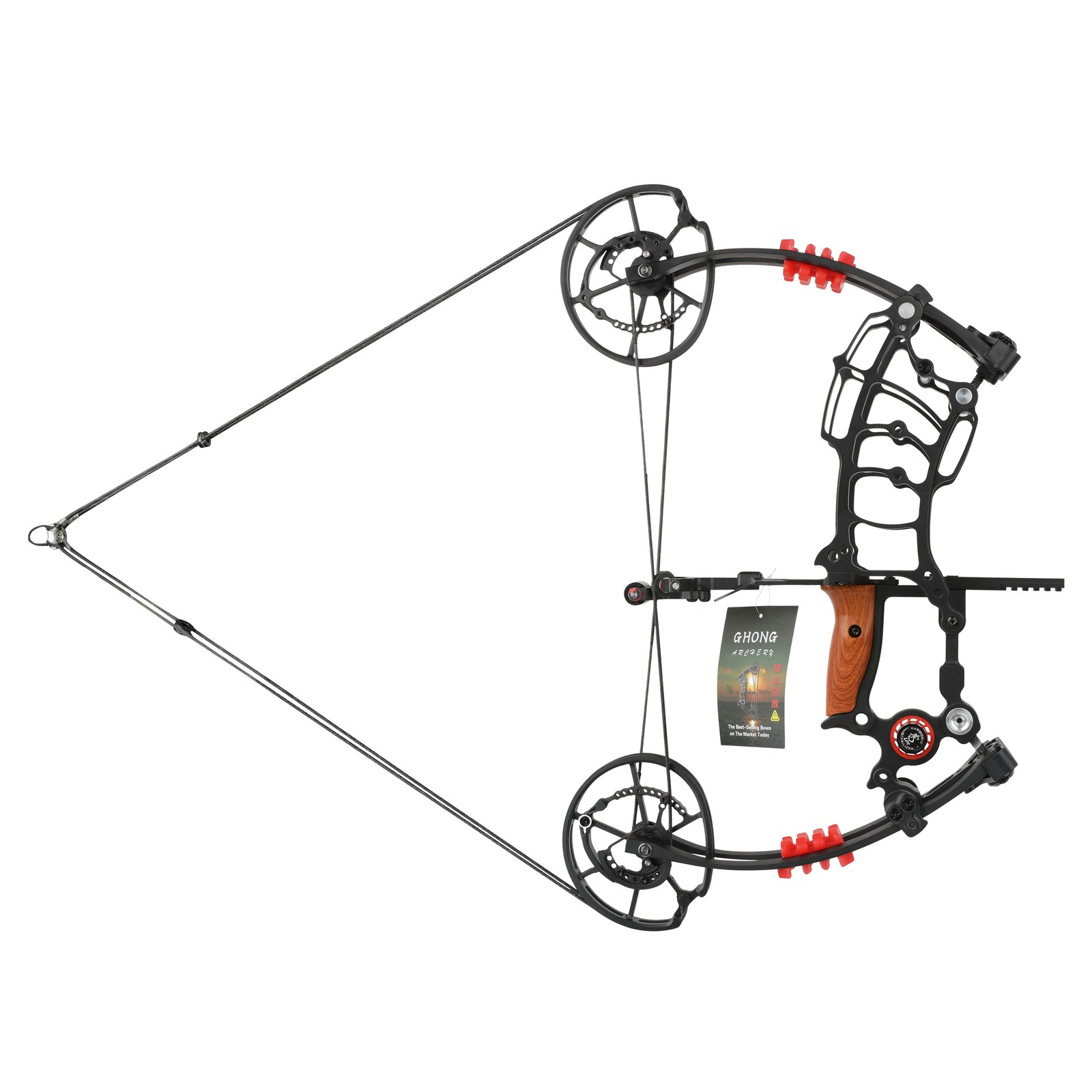 Villain II Compound Bow Kit 30-50lbs 420fps Adjustable Hunting