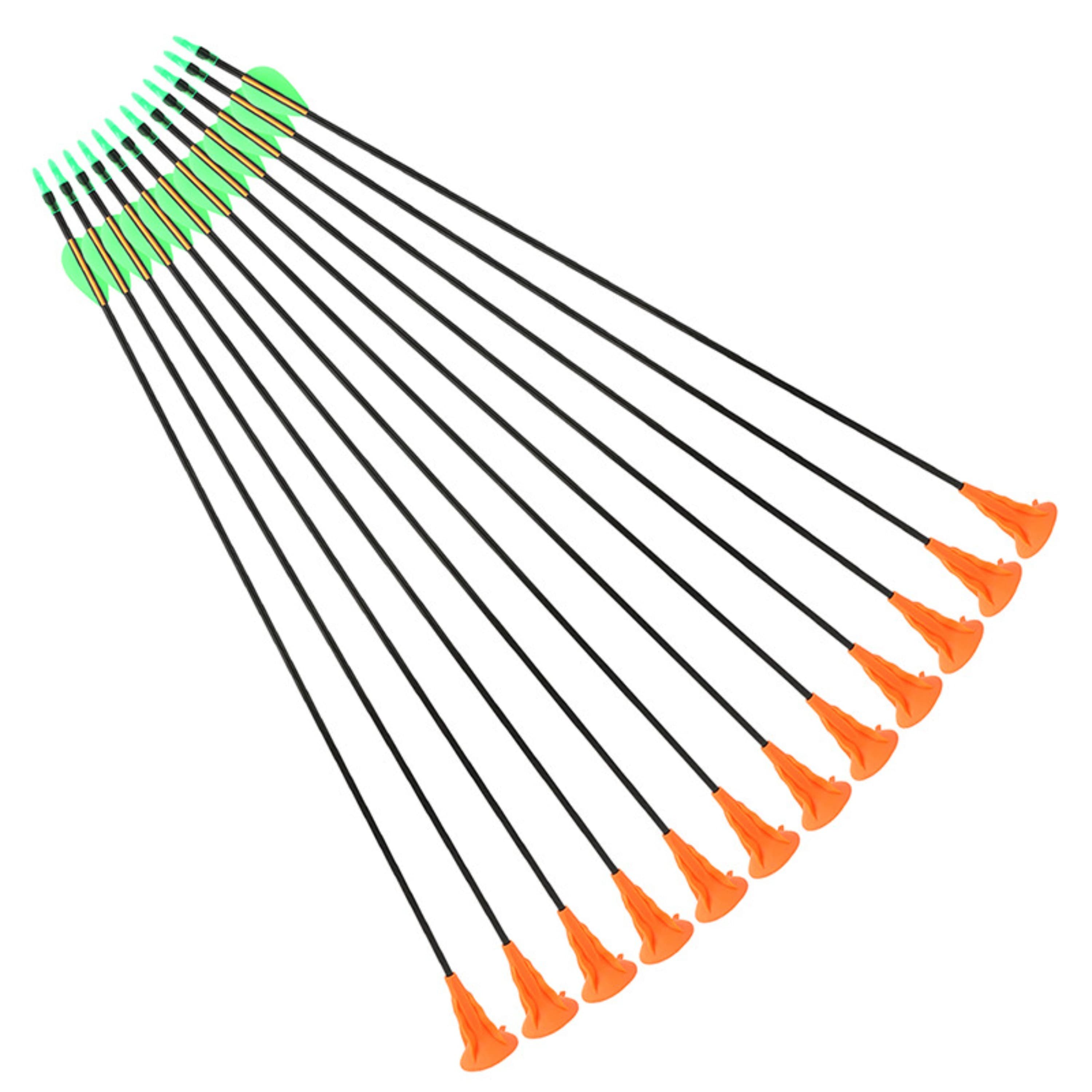 Children's Suction Cup Arrows Safe Rubber Tip 12-Pack