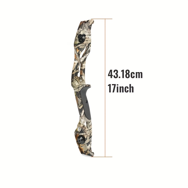 56-Inch Recurve Bow 30–50lbs with 17-Inch Riser