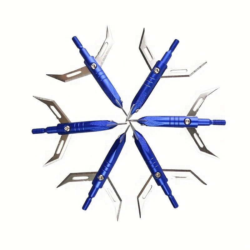 Elf Aluminum Arrow Set – 6-Pack with Arrowhead Case