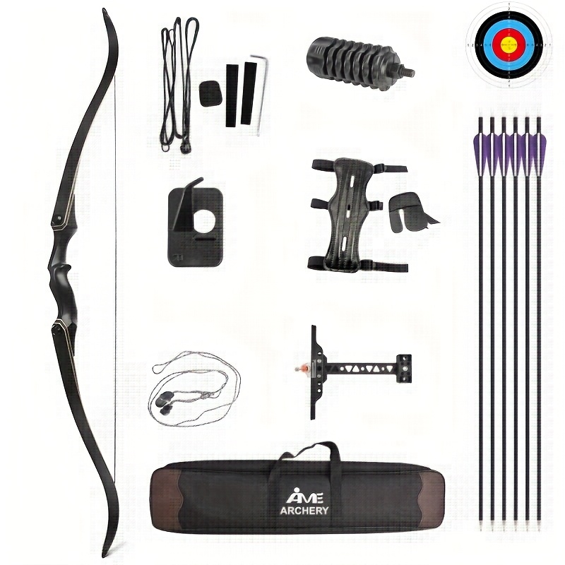 60" Magnesium Alloy Recurve Bow – 40/50LBS