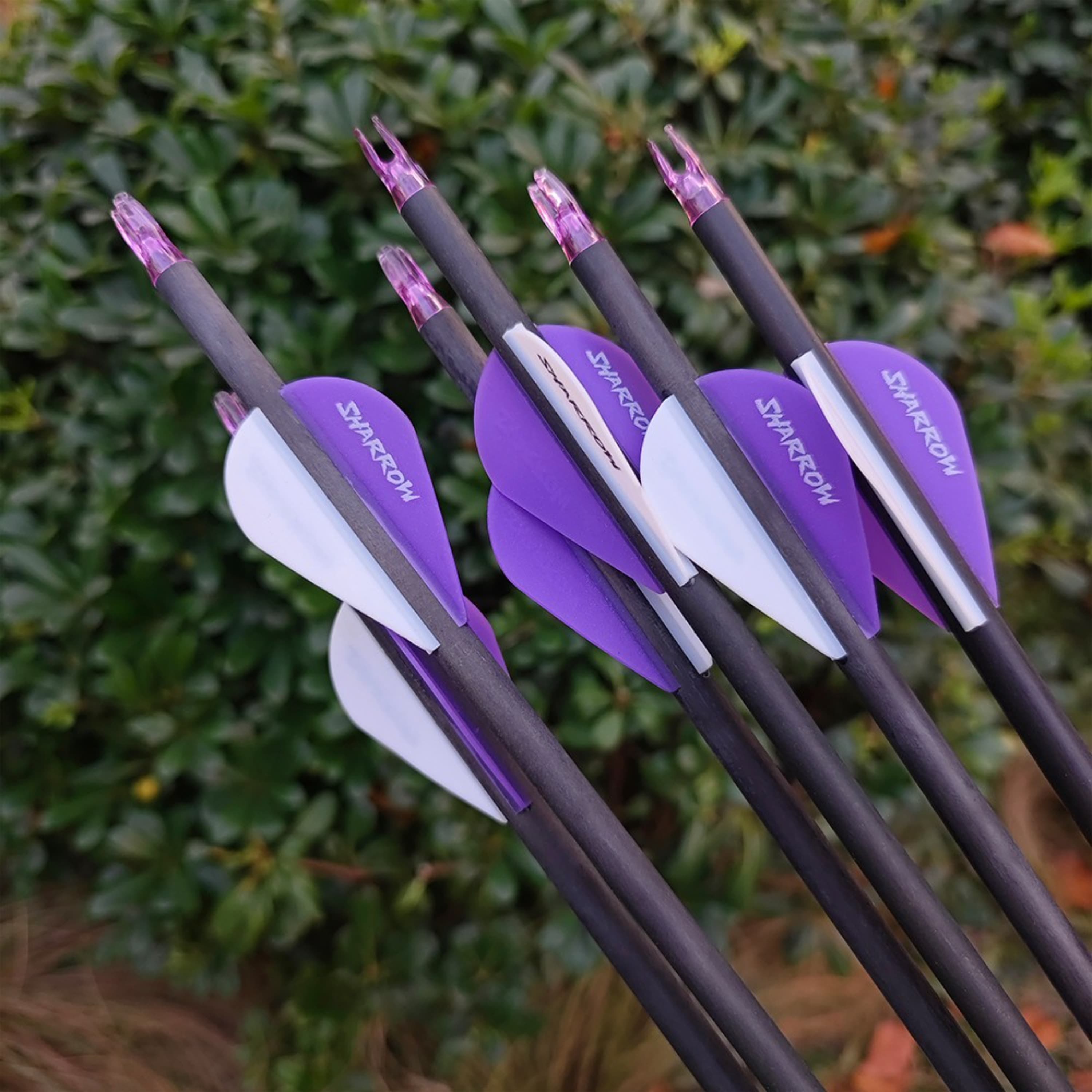 30" Pure Carbon Arrows SP300-800 for Recurve/Compound Archery