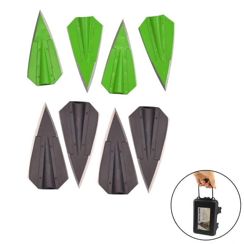  Broadhead Blade Arrow Tips - 6pcs, 115gr