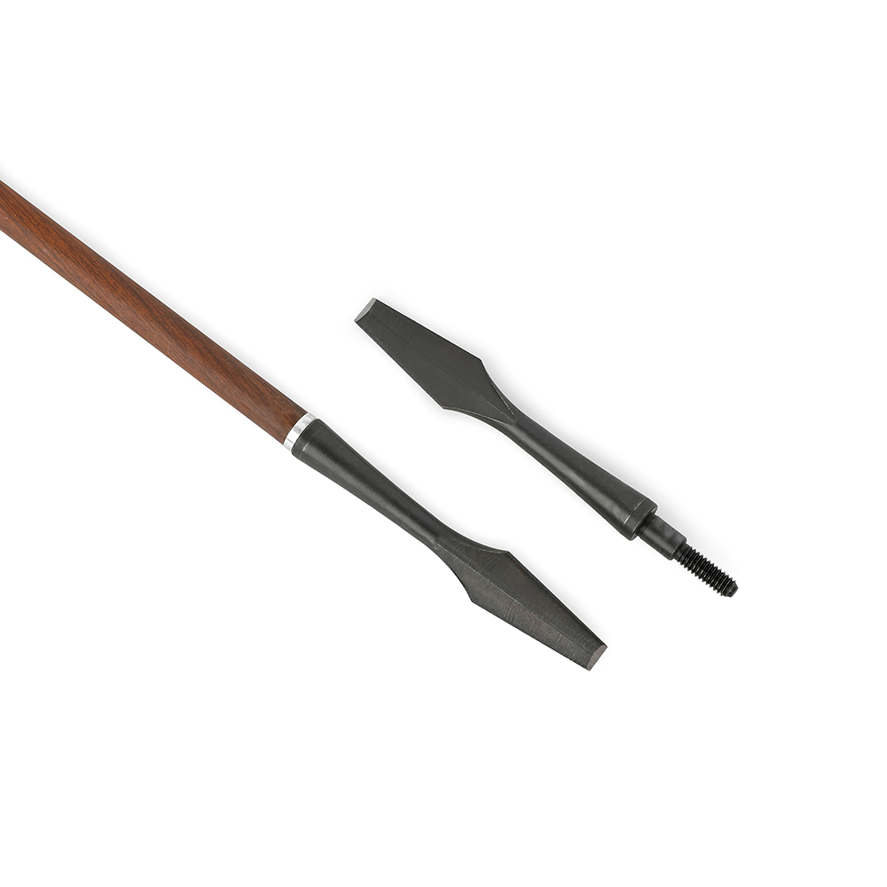 10 pcs Broadheads Traditional Arrowhead Screw Tip Point Arrows Crossbow Archery Hunting