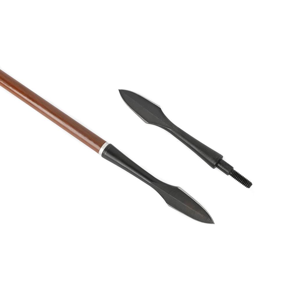 10 pcs Broadheads Traditional Arrowhead Screw Tip Point Arrows Crossbow Archery Hunting