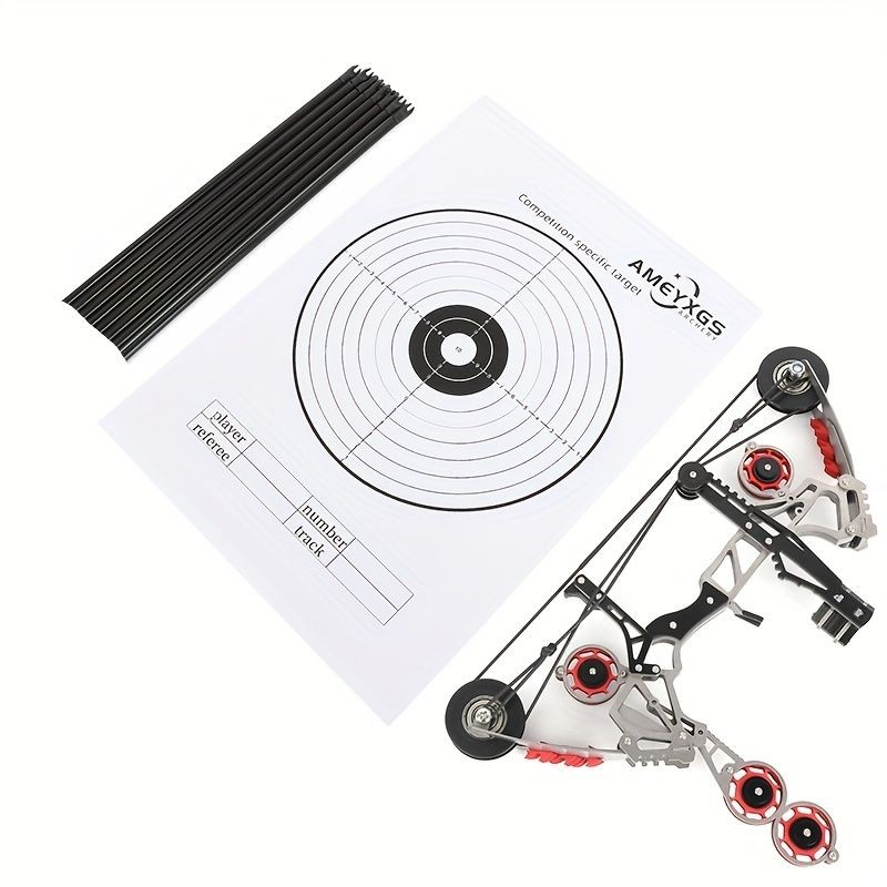 Mini Compound Bow Kit 10lbs with 8 Arrows