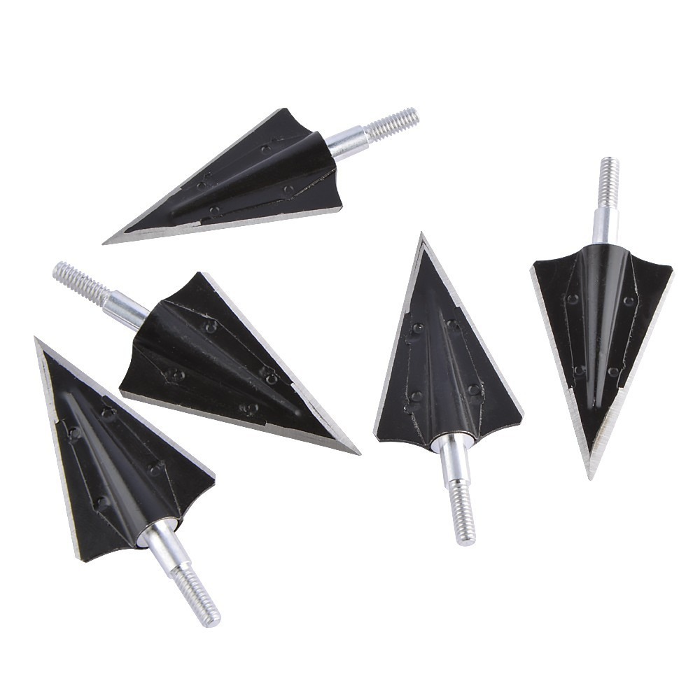 125 Grain Archery Hunting Arrowheads – 6/12pcs Iron Tips