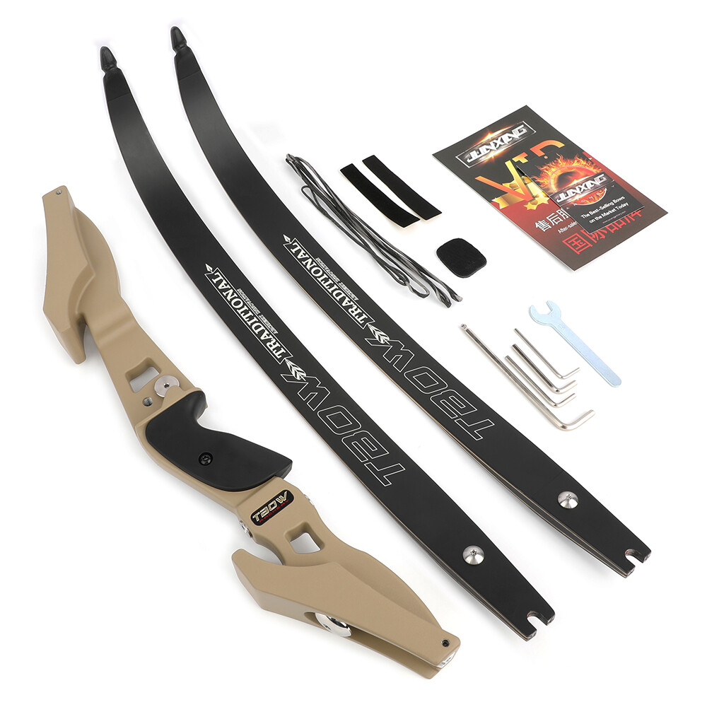 TBOW B3 62 inch Hunting Recurve Bow Kit 25-65lbs