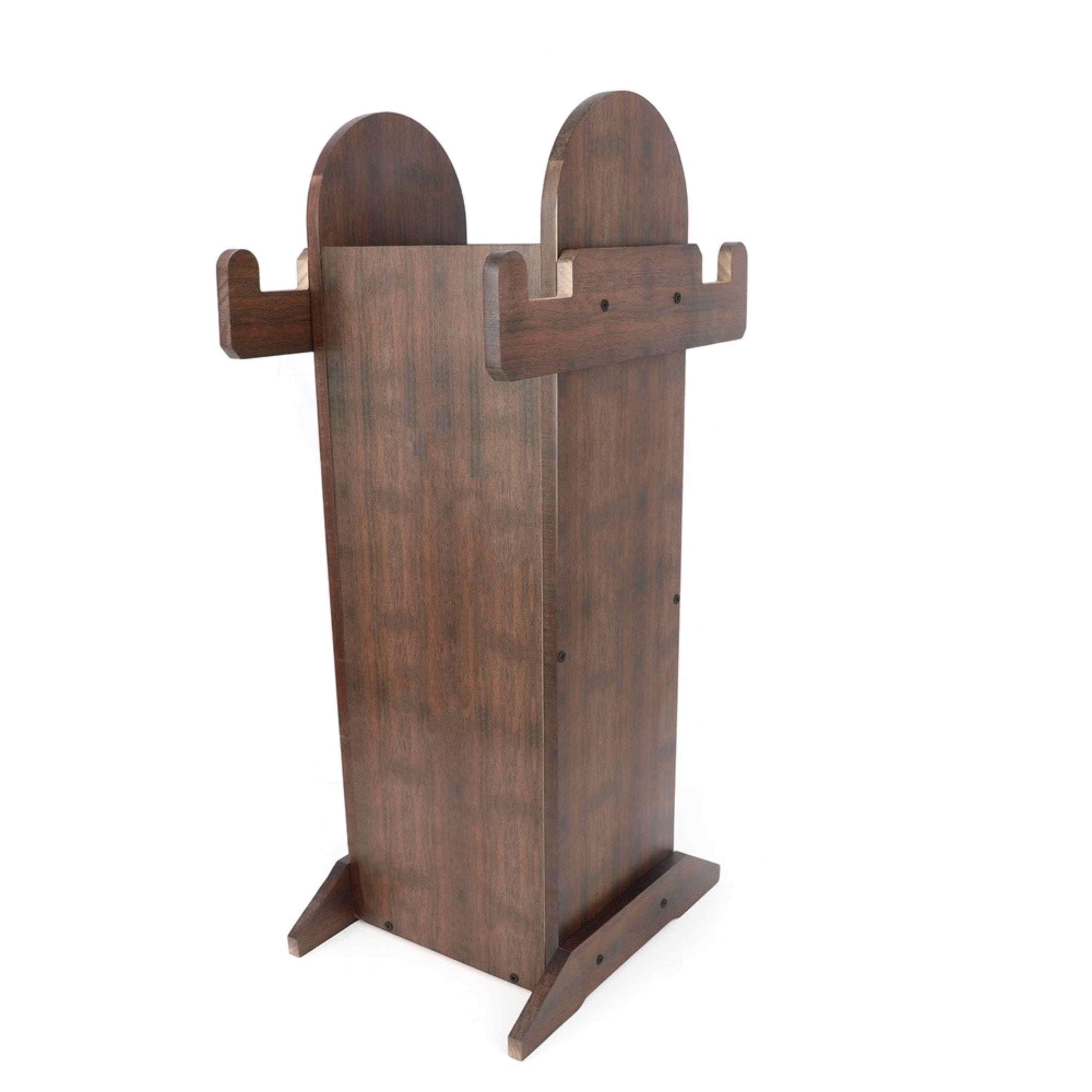 Solid Wooden Archery Arrow Case & Bow Stand