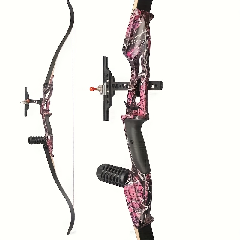 Red Camo Hunting Bow 30–50lbs - 56 inch