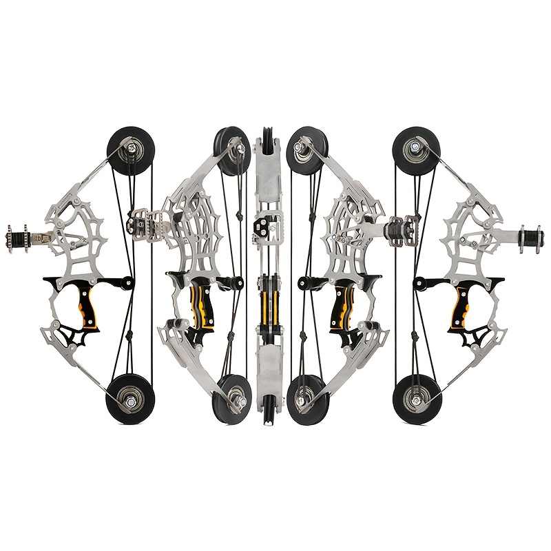 Terminator Stainless Steel Compound Bow – 12lb, 40-50m Range