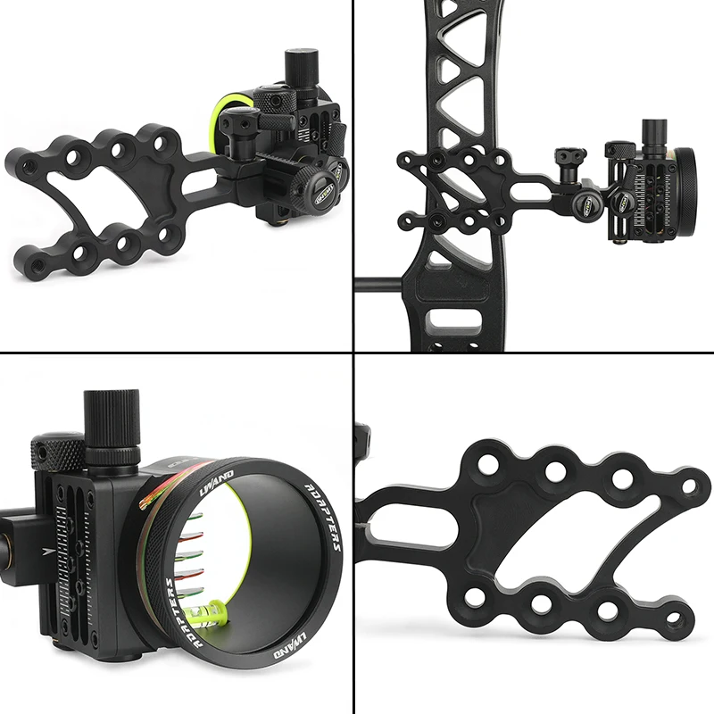 M2 Fine-Tuning adjustment 5 Needles Pins Aiming Sighting Quick-Tuning Sight  Rod Compound Bow Accessory